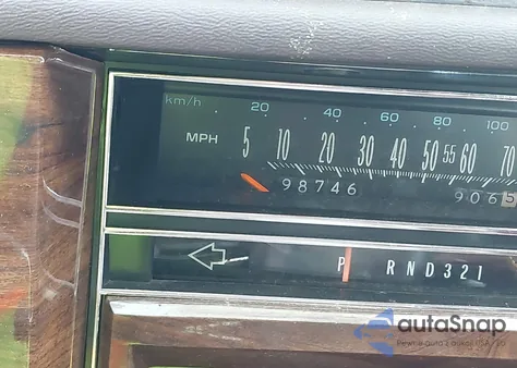 1987 Cadillac Brougham z USA, uszkodzony, nr VIN 1G6DW51Y4H9747550